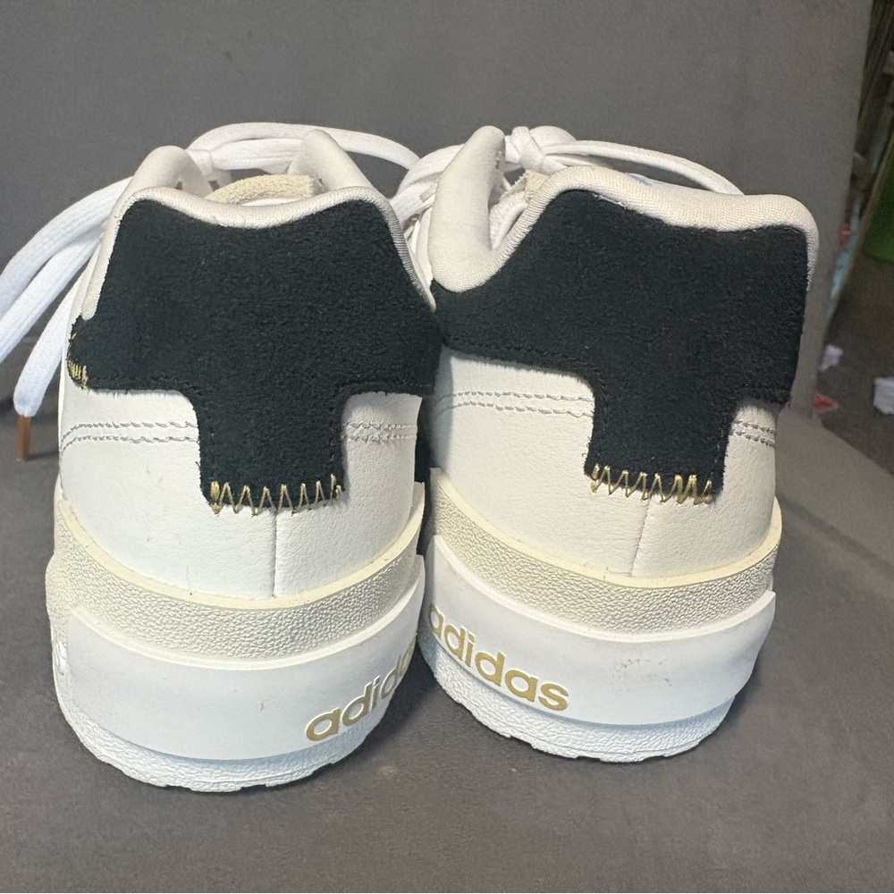 Adidas White and Black Sneakers - Picture 3 of 6